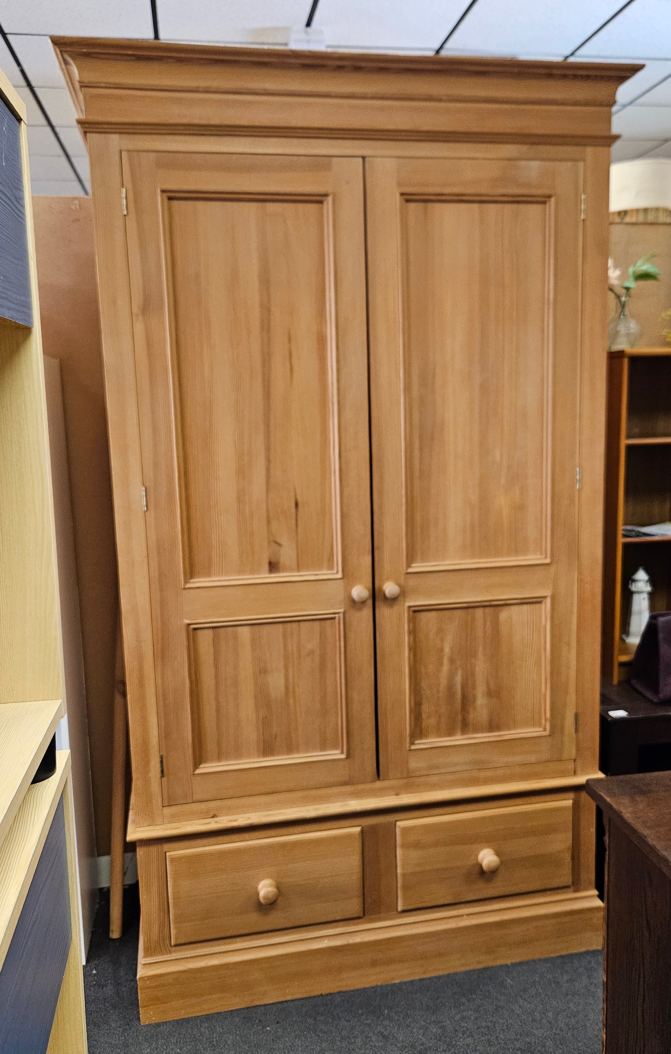 Pine linen cupboard