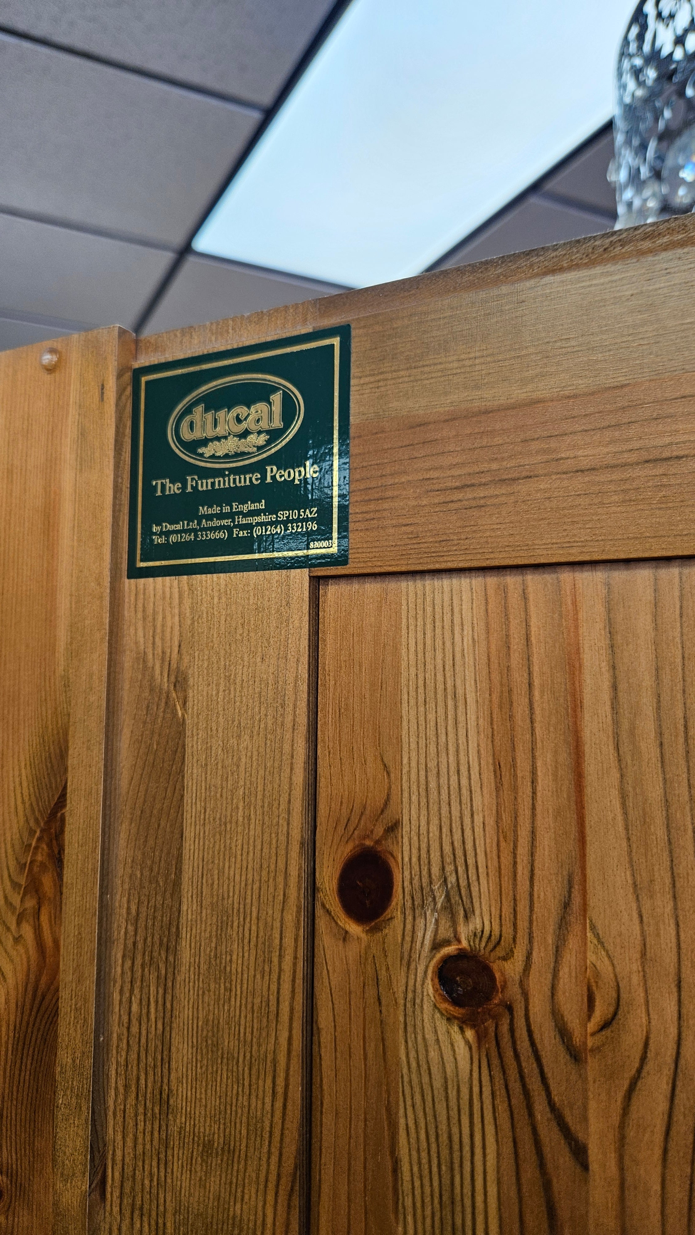 Pine wardrobe