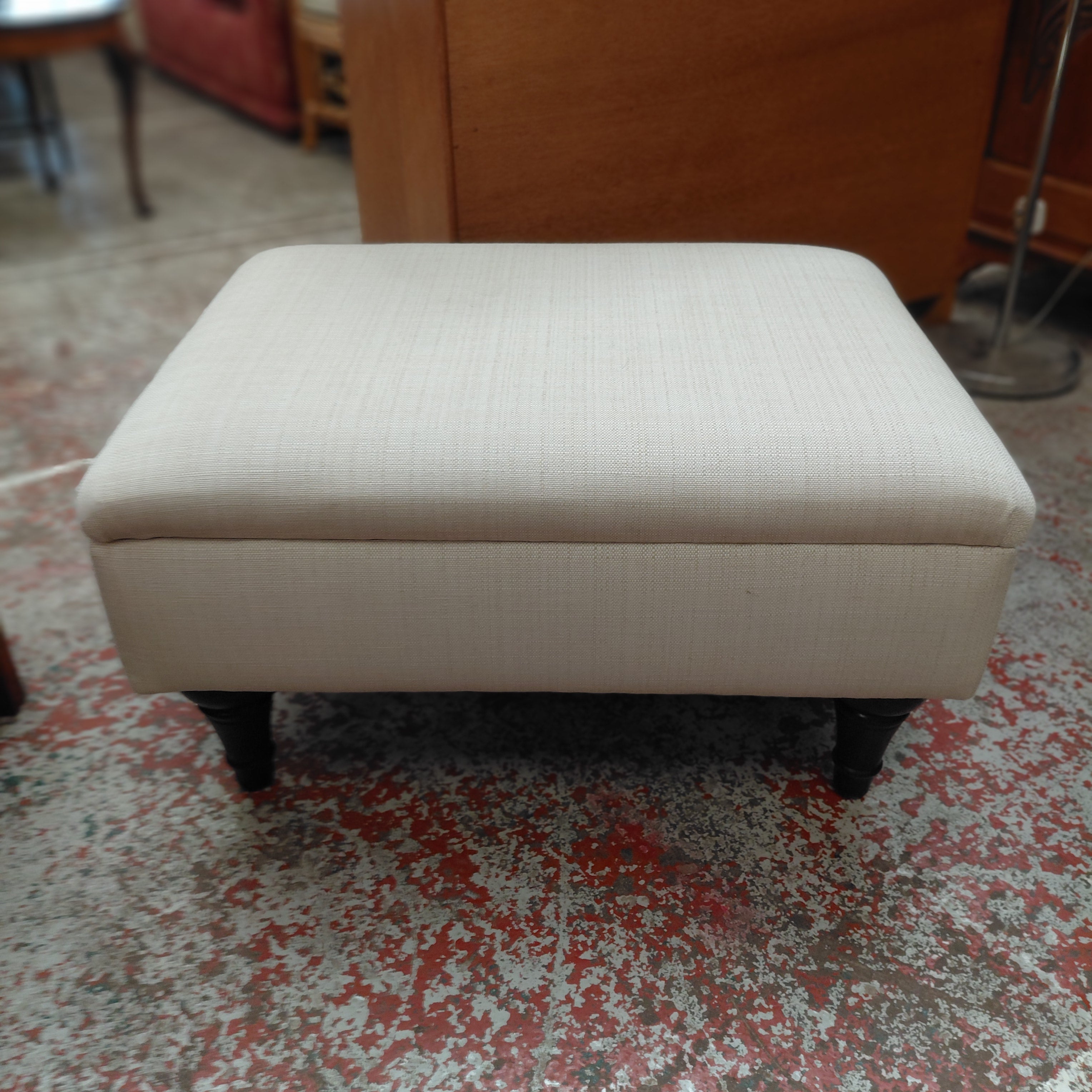 Fireside Armchair And Foot Stool