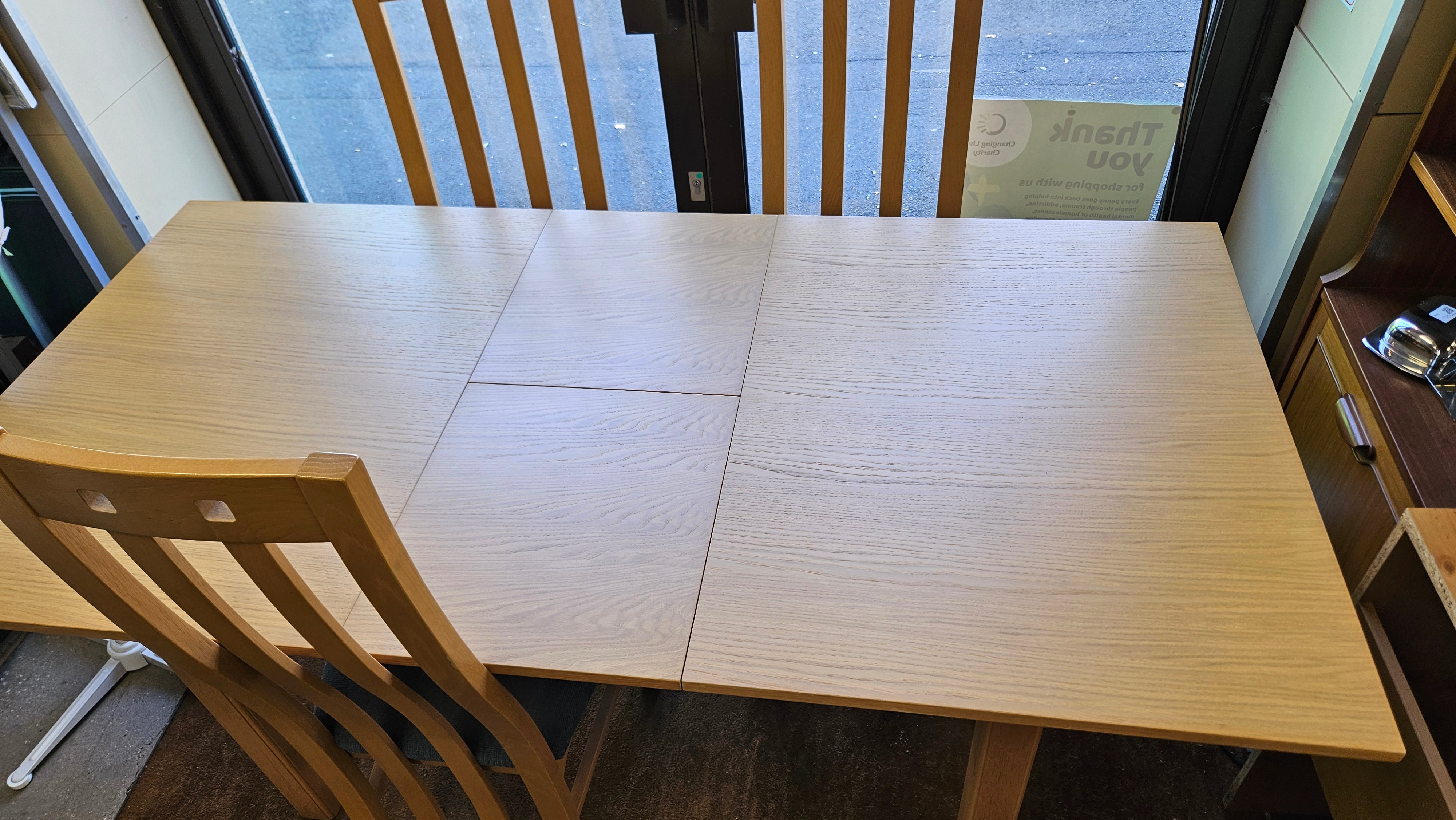 Table & 4 chairs