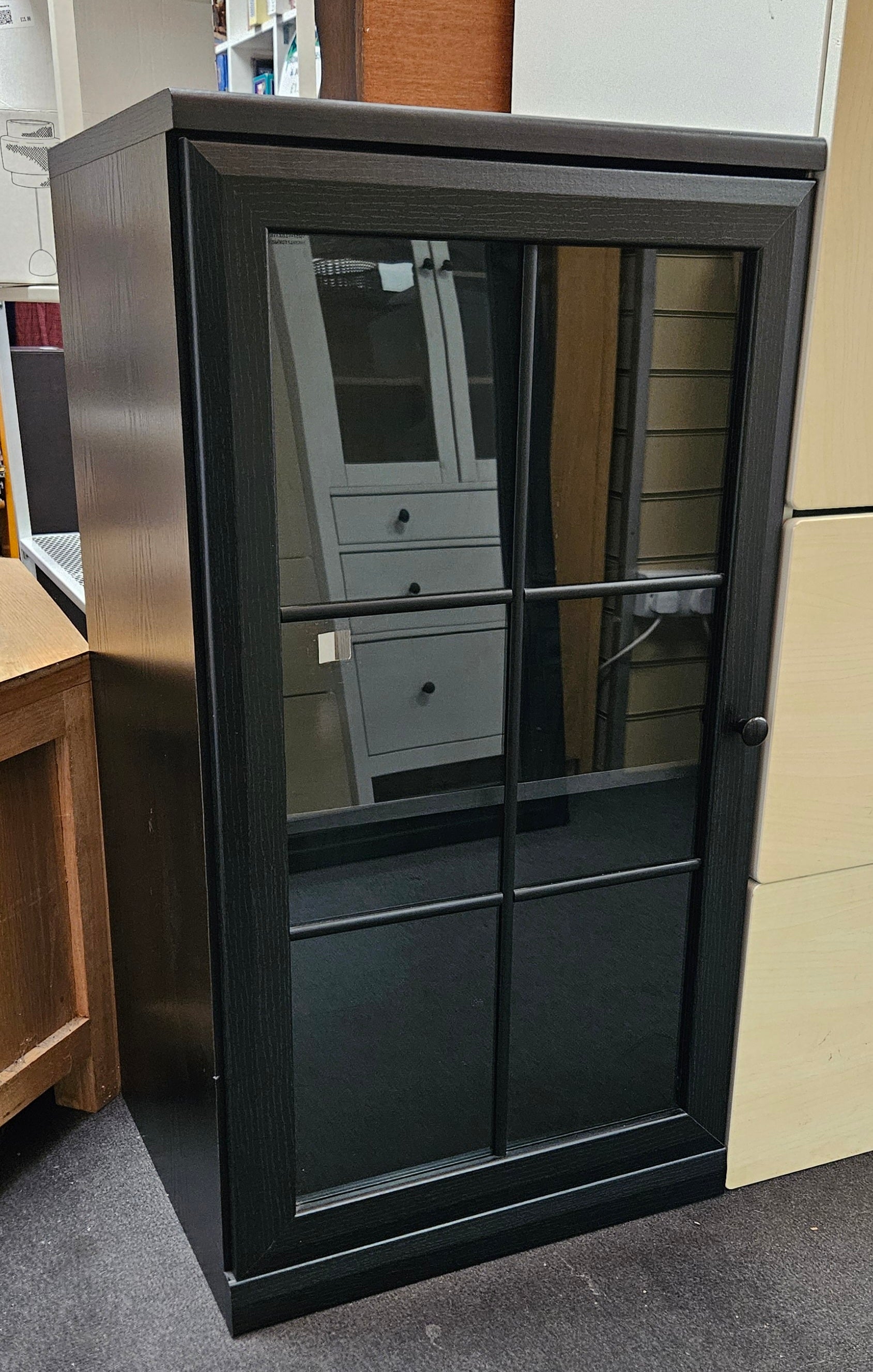 Black cabinet