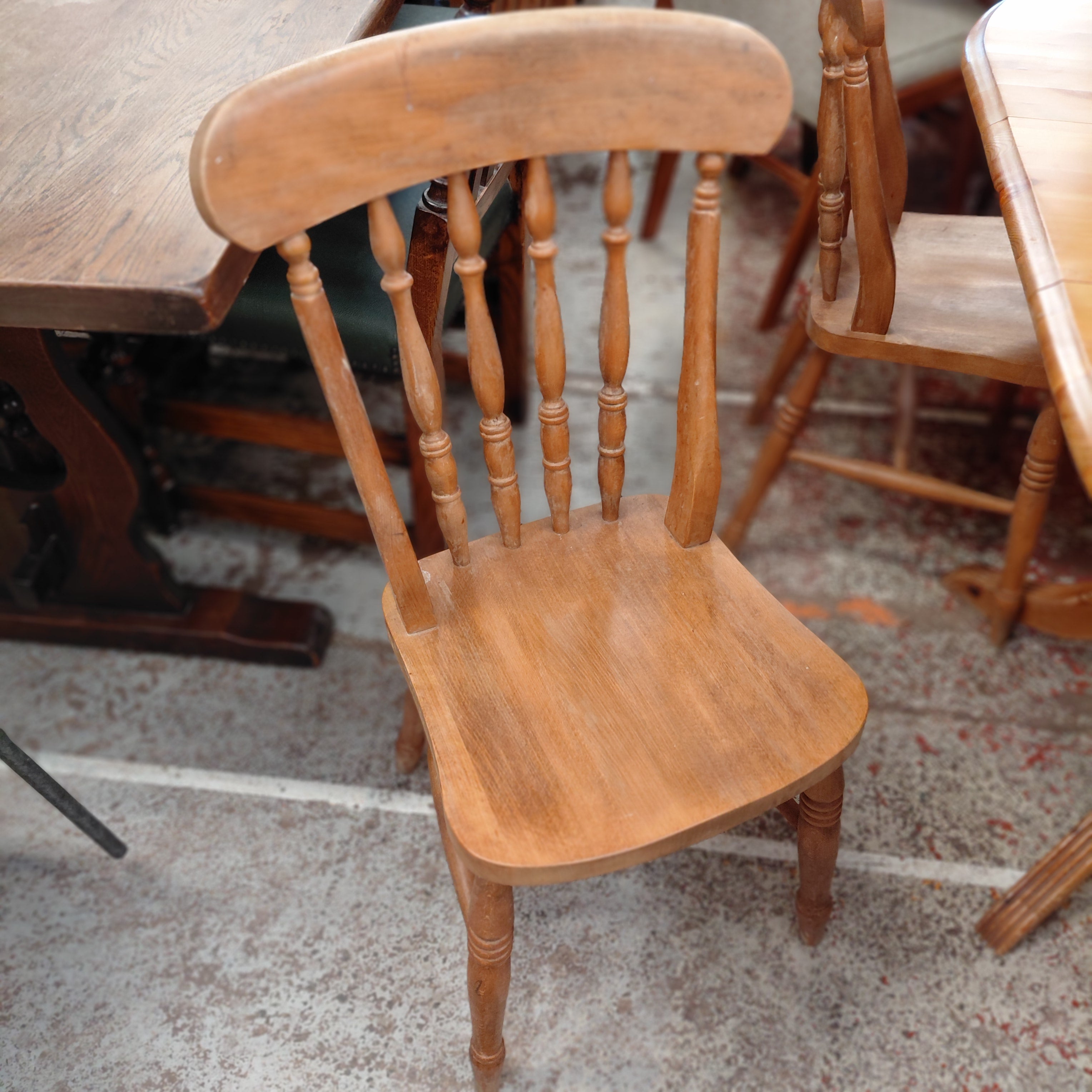 Pine Table And Chairs